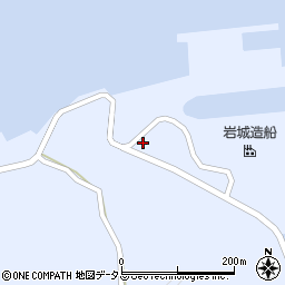 愛媛県越智郡上島町岩城4683周辺の地図