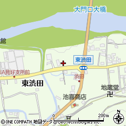 和歌山県伊都郡かつらぎ町東渋田367周辺の地図