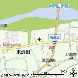 和歌山県伊都郡かつらぎ町東渋田363周辺の地図