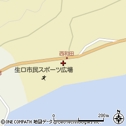 広島県尾道市因島原町51周辺の地図