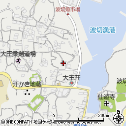 三重県志摩市大王町波切216周辺の地図