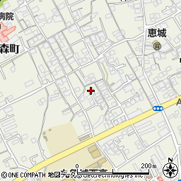 香川県丸亀市津森町426-8周辺の地図