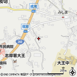三重県志摩市大王町波切1689周辺の地図