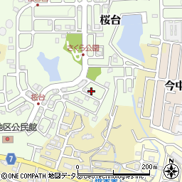 和歌山県岩出市桜台113周辺の地図