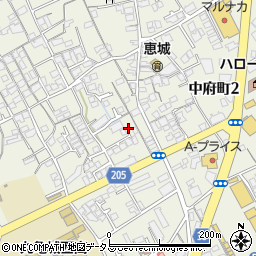 香川県丸亀市津森町130-11周辺の地図