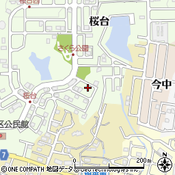 和歌山県岩出市桜台117周辺の地図