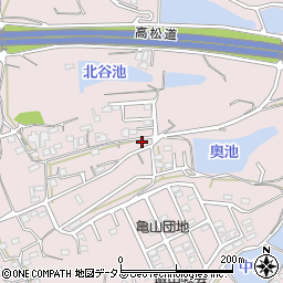 香川県丸亀市飯山町東坂元1208周辺の地図