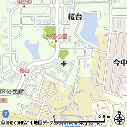 和歌山県岩出市桜台118周辺の地図