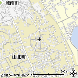 香川県丸亀市山北町862周辺の地図