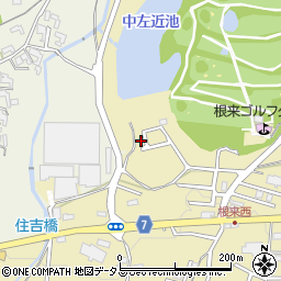 和歌山県岩出市根来1007周辺の地図