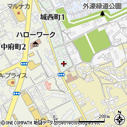 タウンハイツ京都周辺の地図