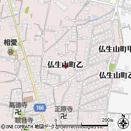 香川県高松市仏生山町乙周辺の地図