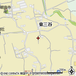 和歌山県紀の川市東三谷134-1周辺の地図