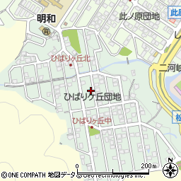 広島県呉市焼山ひばりヶ丘町9-13周辺の地図