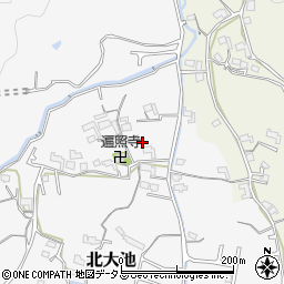 和歌山県岩出市北大池209周辺の地図