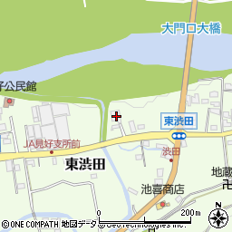 和歌山県伊都郡かつらぎ町東渋田361周辺の地図