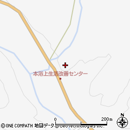 山口県下関市豊田町大字一ノ俣1101周辺の地図