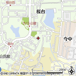 和歌山県岩出市桜台90周辺の地図