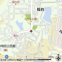 和歌山県岩出市桜台88周辺の地図
