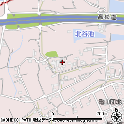 香川県丸亀市飯山町東坂元1188周辺の地図