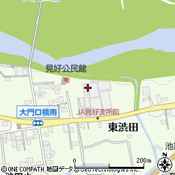 和歌山県伊都郡かつらぎ町東渋田53周辺の地図