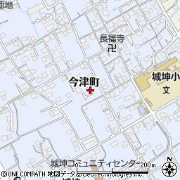 香川県丸亀市今津町周辺の地図