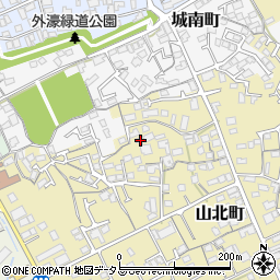 香川県丸亀市山北町776周辺の地図