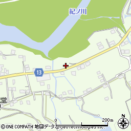 和歌山県伊都郡かつらぎ町東渋田520周辺の地図