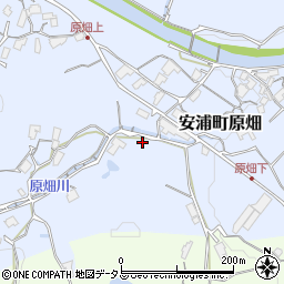 広島県呉市安浦町大字原畑675周辺の地図