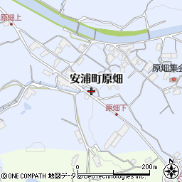 広島県呉市安浦町大字原畑650-1周辺の地図