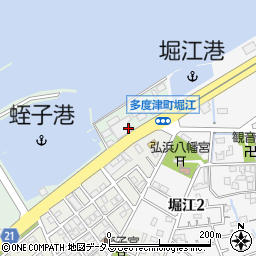 香川県仲多度郡多度津町東港町11周辺の地図
