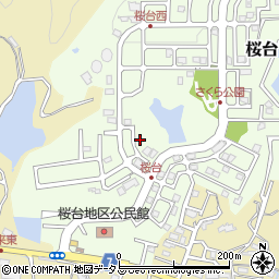 和歌山県岩出市桜台67周辺の地図