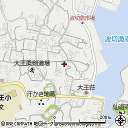 三重県志摩市大王町波切518周辺の地図