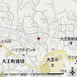 三重県志摩市大王町波切838周辺の地図