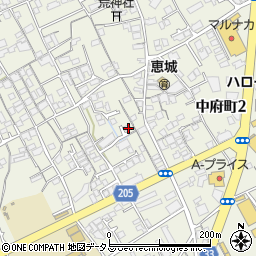 香川県丸亀市津森町120-5周辺の地図