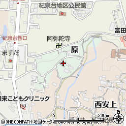 和歌山県岩出市原5周辺の地図