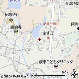 和歌山県岩出市紀泉台520周辺の地図