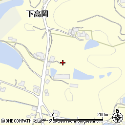 香川県木田郡三木町下高岡3592周辺の地図