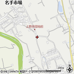 和歌山県紀の川市名手市場1265周辺の地図