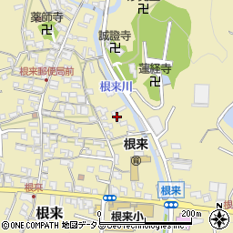 和歌山県岩出市根来1292-2周辺の地図