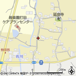 和歌山県紀の川市北勢田141-2周辺の地図