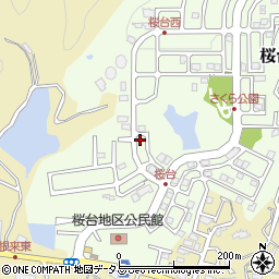 和歌山県岩出市桜台76周辺の地図