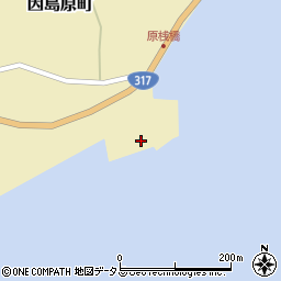 広島県尾道市因島原町720-1周辺の地図