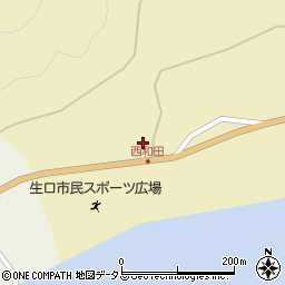 広島県尾道市因島原町50周辺の地図