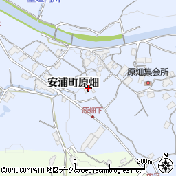 広島県呉市安浦町大字原畑552周辺の地図