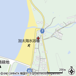 和歌山県和歌山市加太1669周辺の地図