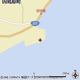 広島県尾道市因島原町1153周辺の地図