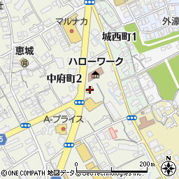 ガスト丸亀店周辺の地図