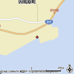 広島県尾道市因島原町668周辺の地図