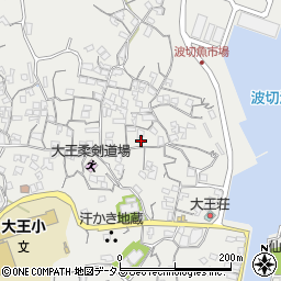 三重県志摩市大王町波切561周辺の地図